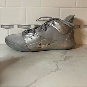 Pg Apollo 11 nasa Nike Silver Athletic Shoes
